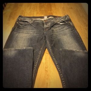 Silver womens jeans size 36 x 31 Aiko
